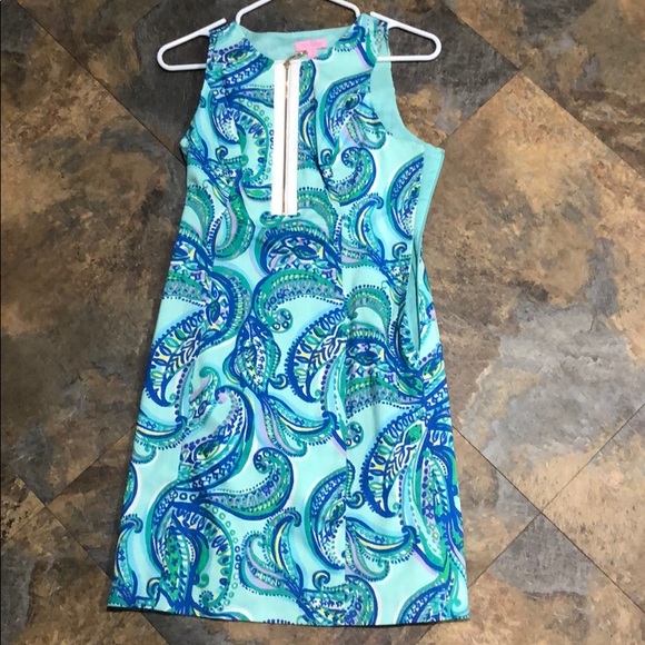 Blue lily Pulitzer summer dress! - Picture 1 of 2